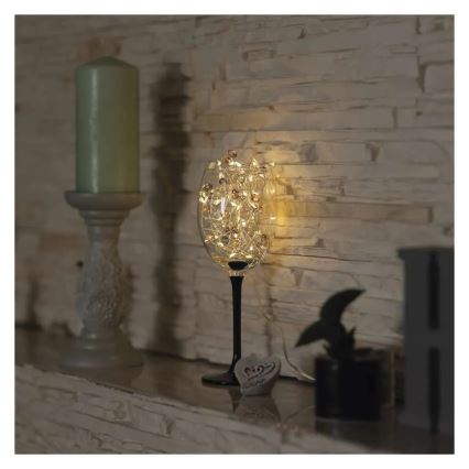 Guirlande lumineuse LED 40xLED/3xAA 1,5 m, blanc chaud