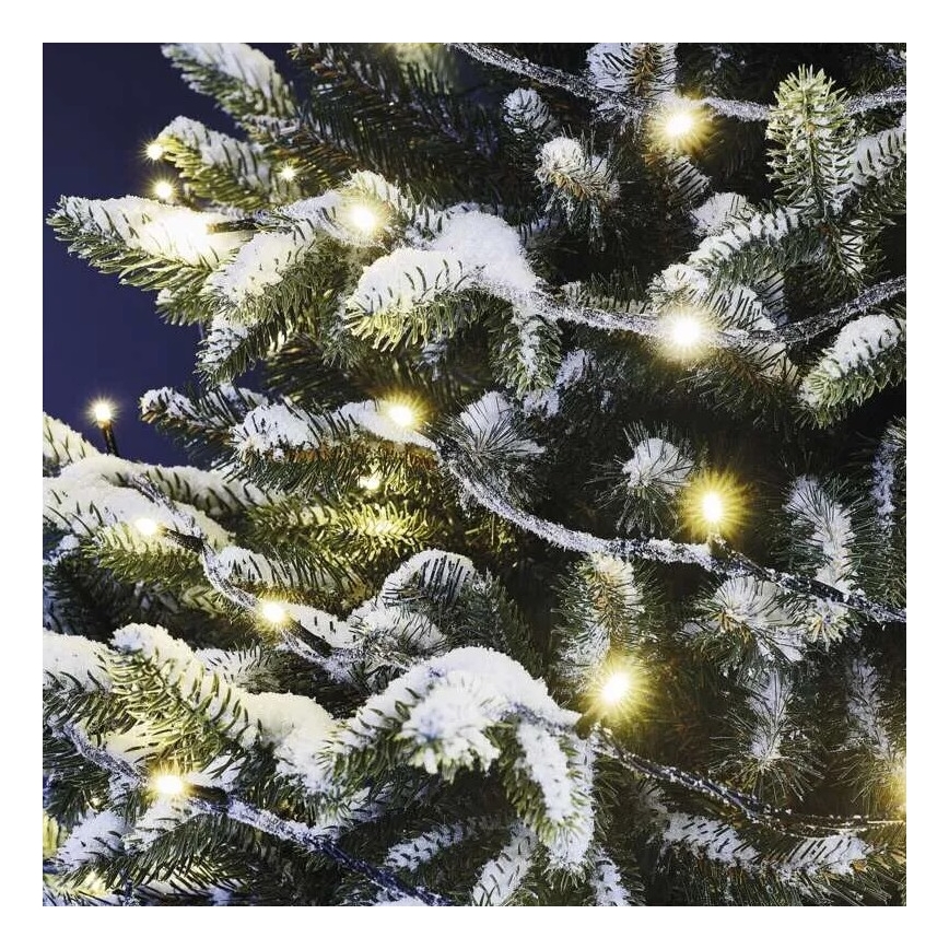Guirlande lumineuse LED de Noël d'extérieur 50xLED/5m IP44 blanc chaud