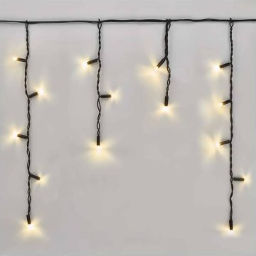 Guirlande lumineuse LED d'extérieur 50×LED / 3×0,4 m IP44, blanc chaud