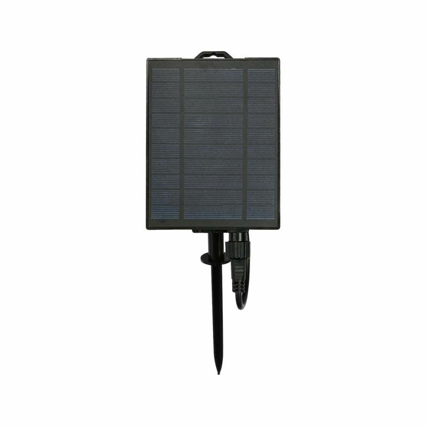 Guirlande solaire 15xLED/0,2W/3,7V 15,6 m 3000K IP44