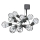 Guirlande solaire d'extérieur 10xLED/1,2V 300 mAh 3,8 m IP44