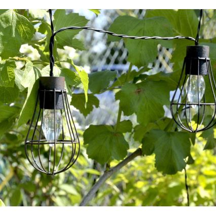 Guirlande solaire d'extérieur 10xLED/1,2V 300 mAh 3,8 m IP44
