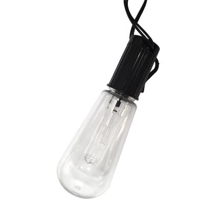 Guirlande solaire extérieur 10xLED/1,2V 300 mAh 2,2 m IP44