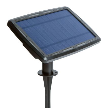Guirlande solaire LED dimmable 25xLED/1,5W/3,7/5V 2700-10000K 2200 mAh 15 m IP65 noir + télécommande