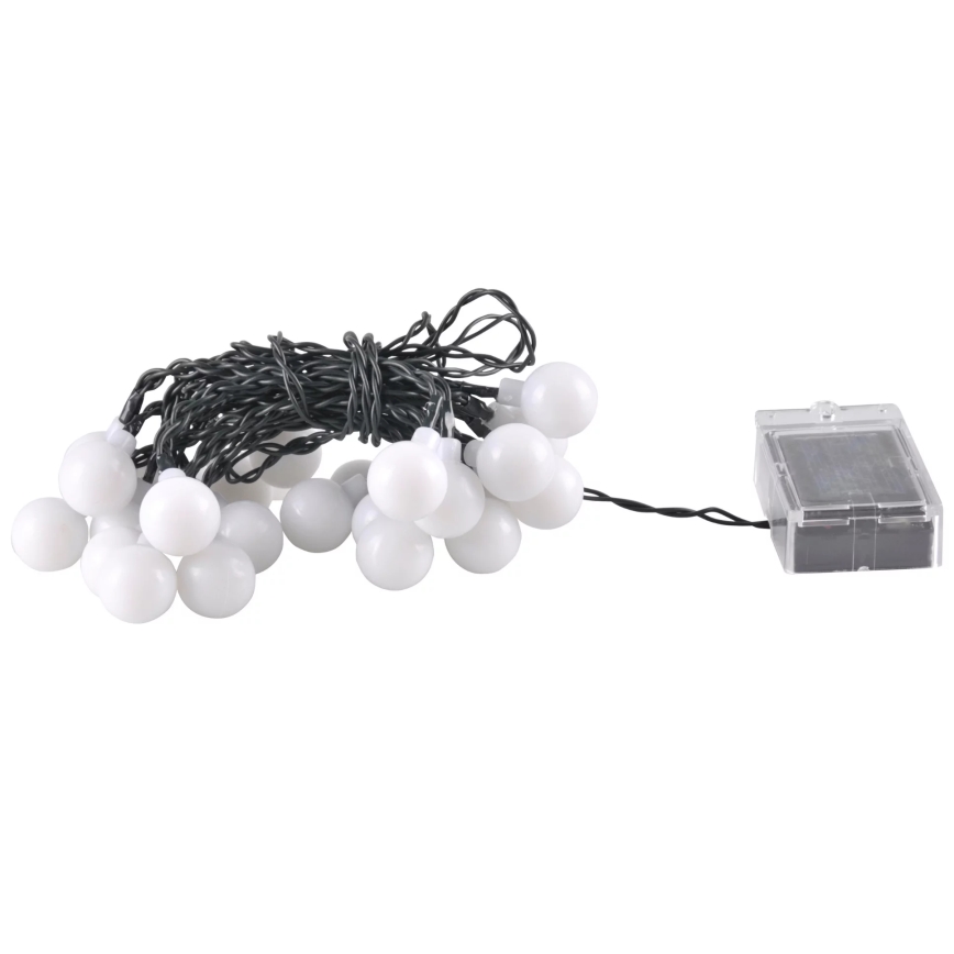 Guirlande solaire LED RVB PARTY 30xLED/1,2V 3,9 m IP44