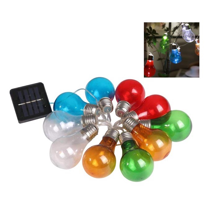 Guirlande solaire PARTY 10xLED/1,2V 400 mAh IP44