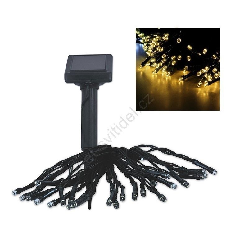 Guirlande solaire SHINE 200xLED/1,2V 600 mAh 21,9 m IP44