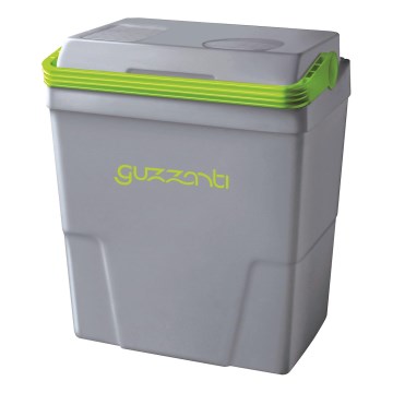 Guzzanti GZ 22B - Draagbare autokoelbox 22 l 58W/12V/230V grijs/groen