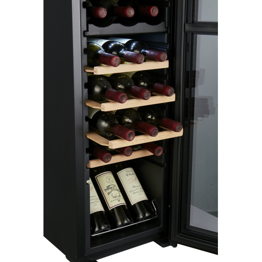 Guzzanti GZ 27DD - Cave à vin indépendante à double zone de température pour 27 bouteilles