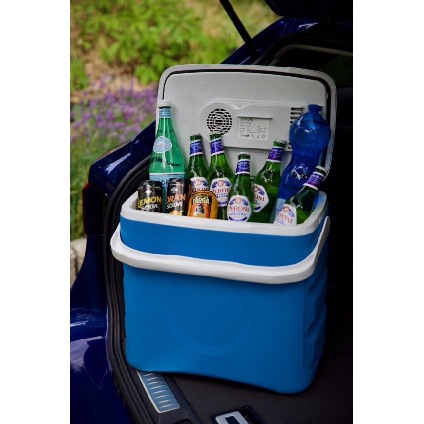 Guzzanti GZ 30BW - Draagbare autokoelbox 29 l 65W/12V/230V blauw