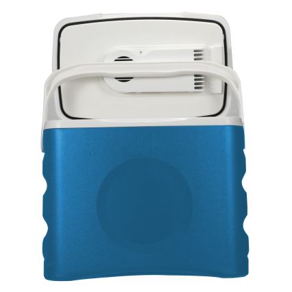 Guzzanti GZ 30BW - Glacière électrique portable pour voiture 29 l 65W/12V/230V bleue