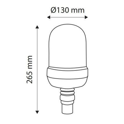 Gyrophare LED LIGHT LED H1/12-24V