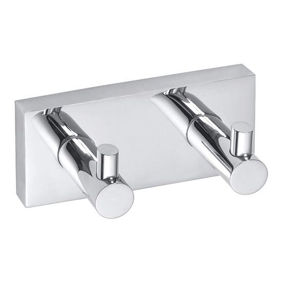 Haak 12x5,5 cm, zilverkleurig