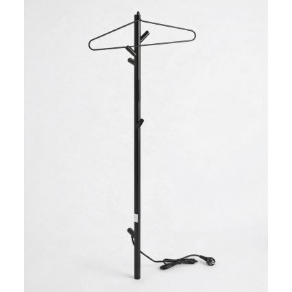 Haak voor elektrische handdoekdroger 45x12,2 cm zwart