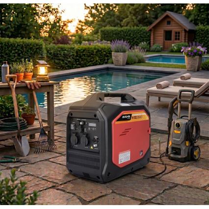 Hahn & Sohn 20059 - Groupe électrogène à essence H IG 3500 3500W