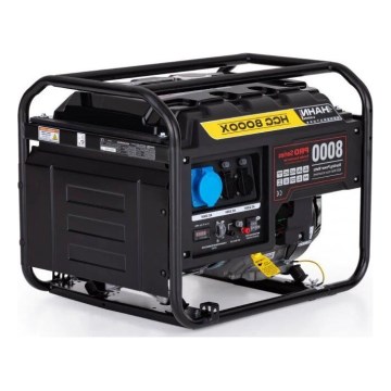 Hahn & Sohn 7410 - Générateur électrique à essence HGG 8000X 6500W