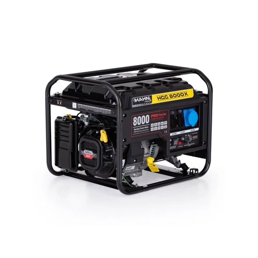 Hahn & Sohn 7410 - Générateur électrique à essence HGG 8000X 6500W