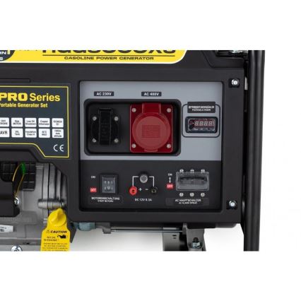 Hahn & Sohn 9177 - Générateur électrique à essence HGG 8000 X3 6500W