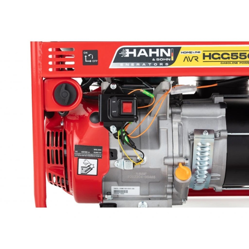Hahn & Sohn 9178 - Générateur électrique à essence HGG 5500 X-H 5500W