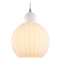 Halo Design 737321 - Suspension sur câble BALL BALL 1xE27/40W/230V Ø 32 cm blanche