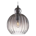 Halo Design 737338 - Suspension sur câble BALL BALL 1xE27/40W/230V Ø 32 cm gris fumé