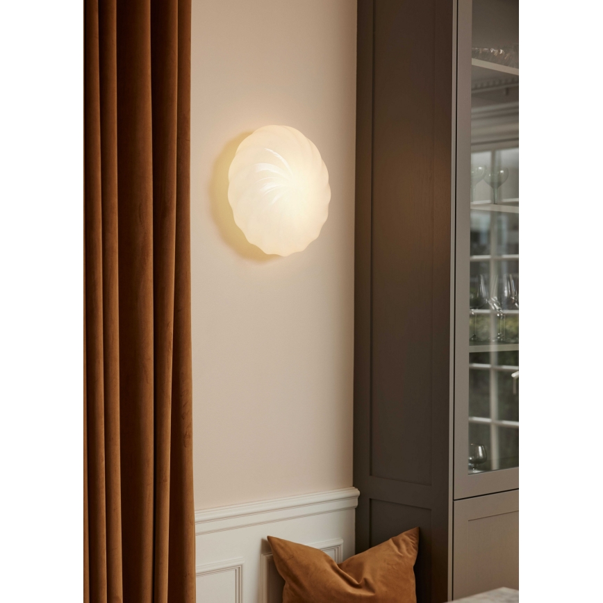 Halo Design 739547 - Applique murale TWIST 3xG9/28W/230V Ø 35 cm blanc/laiton