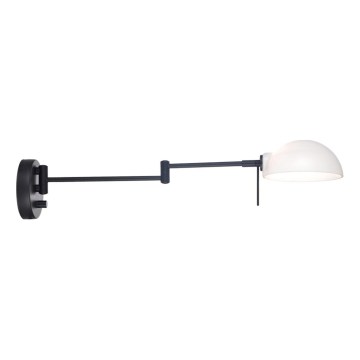 Halo Design 740215 - Applique murale KJOBENHAVN 1xG9/28W/230V noire