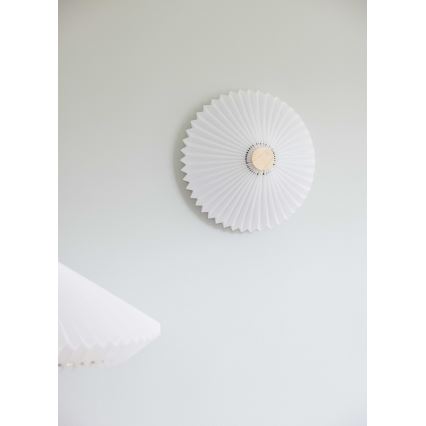 Halo Design 745081 - Wandlamp PARIS 3xG9/28W/230V Ø 40 cm wit/messing/eiken
