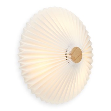 Halo Design 745081 - Wandlamp PARIS 3xG9/28W/230V Ø 40 cm wit/messing/eiken