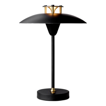 Halo Design 746125 - Dimbare oplaadbare LED-buitentafellamp MINI STEPP LED/1,8W/1600 mAh IP44 zwart