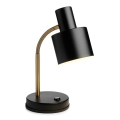 Halo Design 746927 - Tafellamp VOGUE 1xE27/40W/230V zwart/messing
