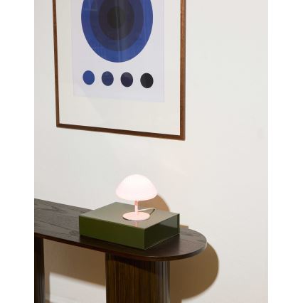 Halo Design 747047 - Tafellamp CANDY MINI MUSH 1xG9/25W/230V Ø 17 cm roze