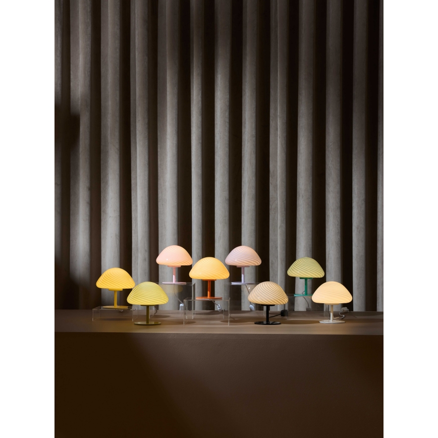 Halo Design 747047 - Tafellamp CANDY MINI MUSH 1xG9/25W/230V Ø 17 cm roze