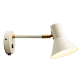 Halo Design 747443 - Applique murale STYLE 1xE14/25W/230V crème/laiton
