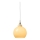 Halo Design 748006 - Suspension sur câble TOSCANA 1xE27/40W/230V Ø 27 cm beige/laiton