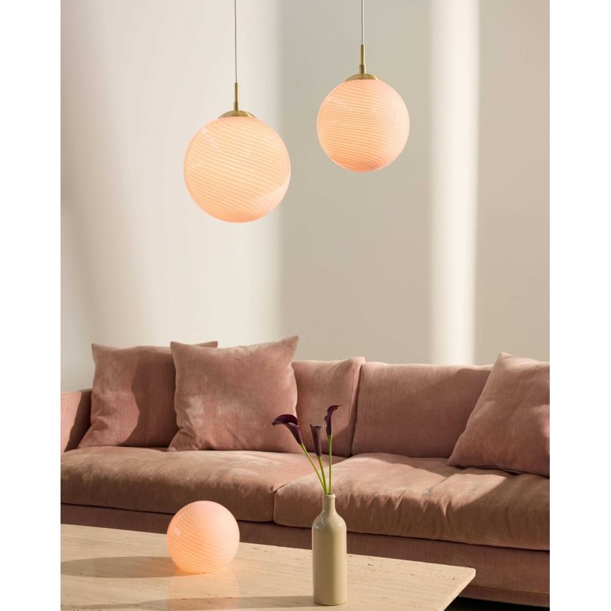 Halo Design 748815 - Tafellamp CANDY 1xE14/25W/230V Ø 20 cm roze