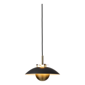 Halo Design 749034 - Suspension LED dimmable sur câble STEPP LED/12W/230V ø 24 cm noir/laiton