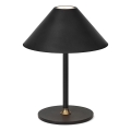 Halo Design 800803 - Lampe de table extérieure rechargeable à LED dimmable HYGGE LED/3W/4000 mAh IP54 noire