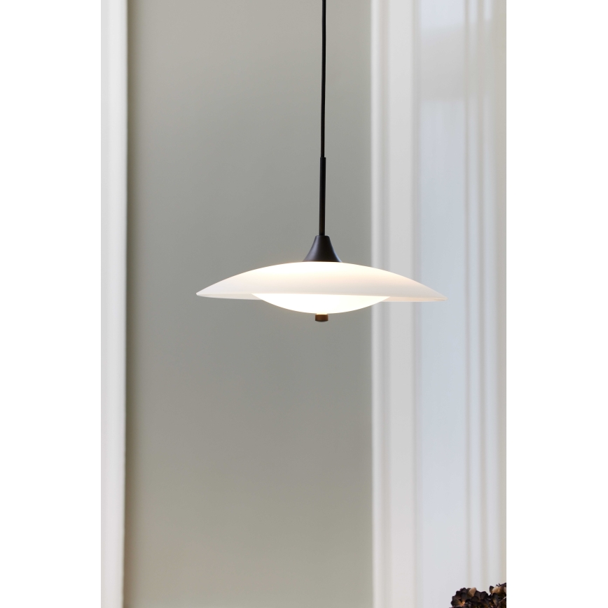 Halo Design 991317 - Hanglamp aan kabel BARONI 3xG9/18W/230V Ø 46 cm wit/zwart