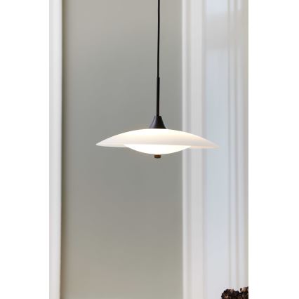 Halo Design 991317 - Suspension sur câble BARONI 3xG9/18W/230V Ø 46 cm blanc/noir