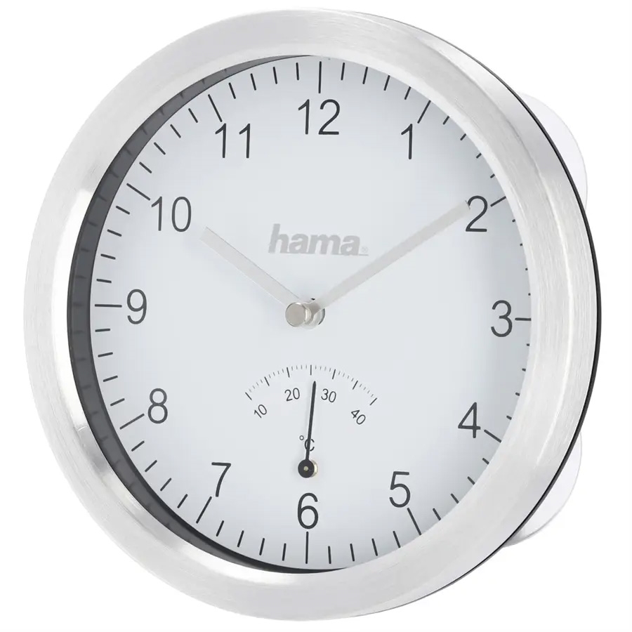 Smart Garden Robin Wandklok Met Thermometer - Buitenklok 30,5 Cm, Weerbestendig