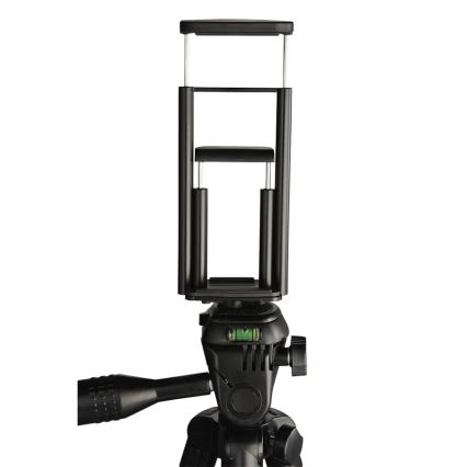 Hama - Camerastatief 106 cm + smartphonehouder