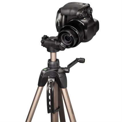 Hama - Camerastatief 153 cm beige/zwart