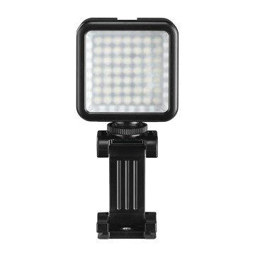 Hama - LED Dimbaar licht voor telefoons, camera's en videocamera's LED/5,5W/2xAA