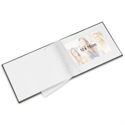 Hama - Spiraal fotoalbum 24x17 cm 50 pagina's rood
