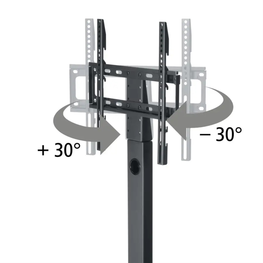 Hama - Support de sol pour TV orientable 32-65" noir