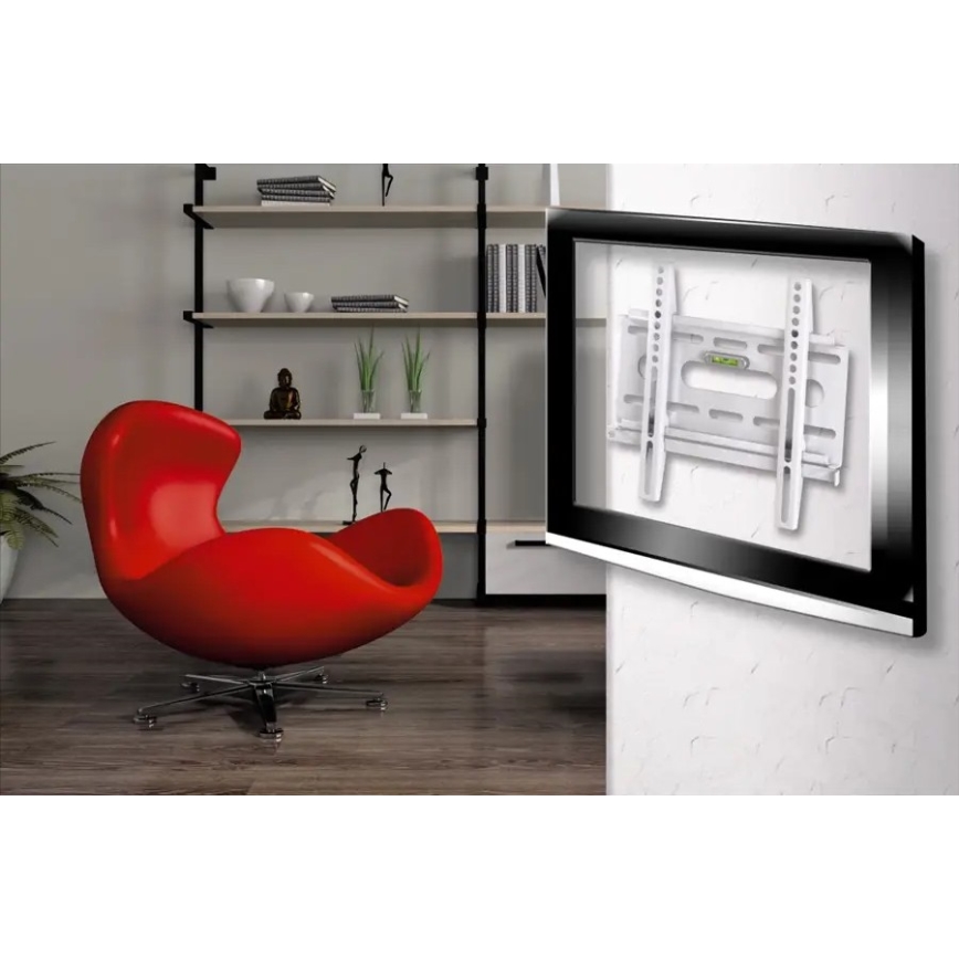 Hama - Support mural pour TV 19-37" blanc