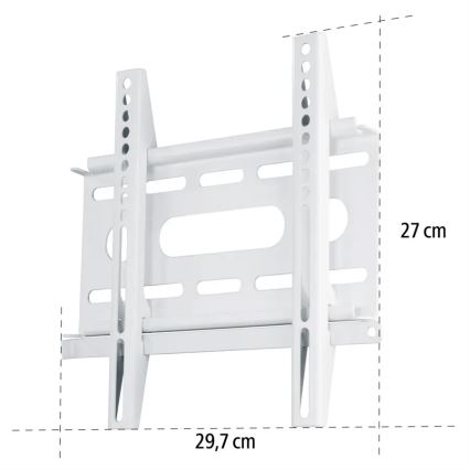 Hama - Support mural pour TV 19-37" blanc