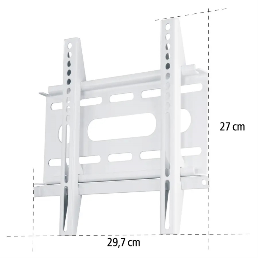 Hama - Support mural pour TV 19-37" blanc