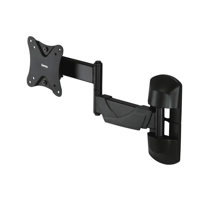 Hama - Support mural pour TV avec bras articulé 10-26" noir